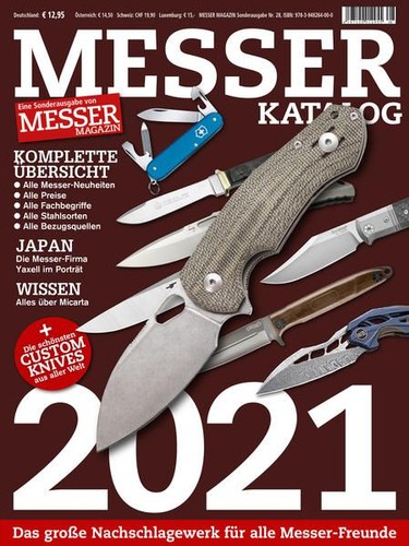 Messer katalog 2021 - katalog, eine